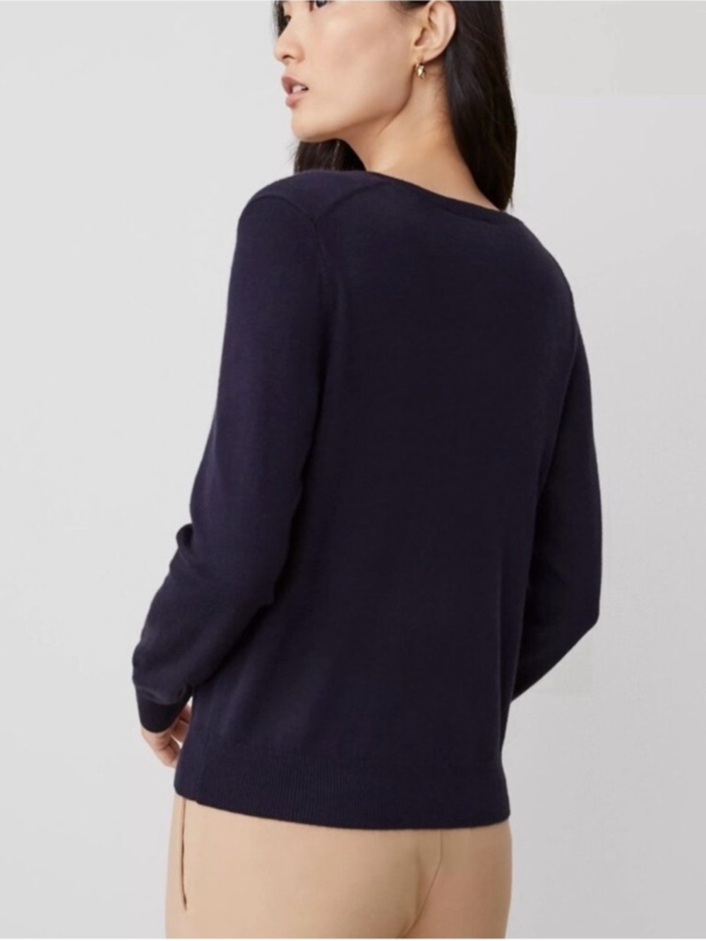 Ann Taylor Cardigan Night Sky (Navy Blue) - Small - Picture 2 of 7